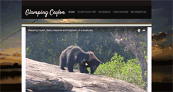 Desktop Screenshot of glampingsrilanka.com